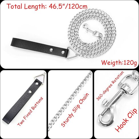 قلادة على شكل قلادة سوداء قوطية وياقة جلدية واسعة مع مقود سلاسل قابلة للفصل لأزياء الهالوين الشريرة، قابلة للتعديل 16-20 بوصة in Kuwait