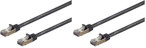 Monoprice Cat7 Ethernet Patch Cable - Flexboot, RJ45, Stranded, 600Mhz, S/FTP, 26AWG, 10 Feet, White - Entegrade Series in Kuwait