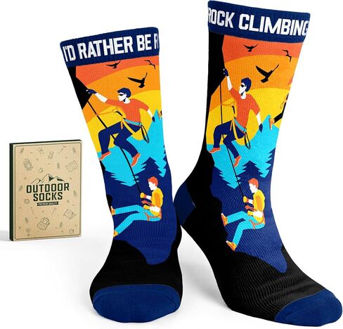 هدايا تسلق الصخور - جوارب تسلق الصخور المبتكرة، هدية مثالية للمتسلقين، هدايا فريدة للرجال، تعزيز تجربة التسلق in Kuwait