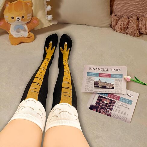 White Elephant Gifts for Adults - 3D Animal Paw Socks Gag Gifts Christmas Stocking Stuffers for Women Men Teen in Saudi Arabia