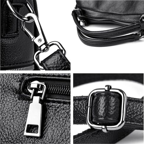 Womens Genuine Leather Handbags Satchel Bags for Women Crossbody Purse Tote Bags Ladies Real Leather Bags in Saudi Arabia