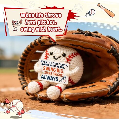 Funny Baseball Gifts Accessories for Boys Men Cool Stuff Things, Baseball Ornament Stocking Stuffers Presents for Players Coach Fans Lovers, Stuffed Balls Plush Decor Birthday Decorations Party Favors in Saudi Arabia