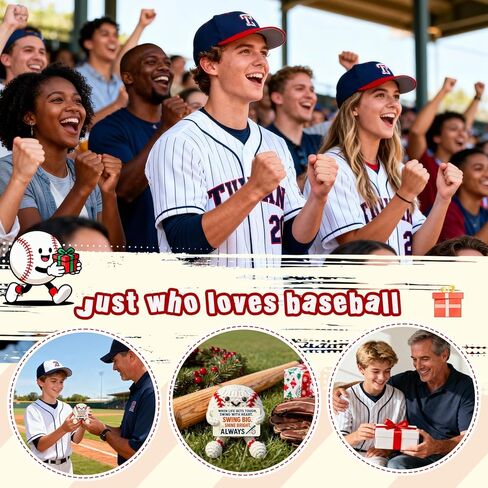 Funny Baseball Gifts Accessories for Boys Men Cool Stuff Things, Baseball Ornament Stocking Stuffers Presents for Players Coach Fans Lovers, Stuffed Balls Plush Decor Birthday Decorations Party Favors in Saudi Arabia