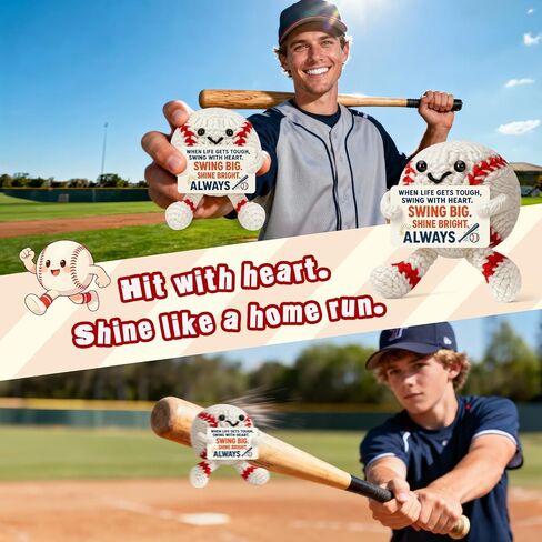Funny Baseball Gifts Accessories for Boys Men Cool Stuff Things, Baseball Ornament Stocking Stuffers Presents for Players Coach Fans Lovers, Stuffed Balls Plush Decor Birthday Decorations Party Favors in Saudi Arabia