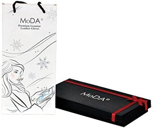 MoDA Ms Ottawa Women's Genuine Leather Gloves in Saudi Arabia