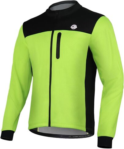 Winter Cycling Jacket for Men ，Windproof Thermal Fleece Biking Coat，Waterproof Running Windbreaker in Saudi Arabia