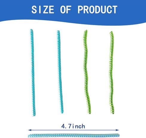 20 قطعة من مكواة فرد الشعر لمكثف الأكسجين المحمول، خرطوم الأكسجين، قنية الأنف، حامل ملحقات أنابيب الأكسجين، يدعم الحفاظ على من الالتواء، متوافق مع مكواة فرد الشعر، والقنية، وأقنعة الأكسجين in Kuwait