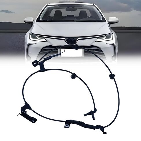 ABS Wheel Speed Sensor Front Left Right Compatible with 2019 2020 2021 2022 Toyota Corolla Driver Passenger Side ABS Sensor # 89542-12110 89543-12110 in Saudi Arabia