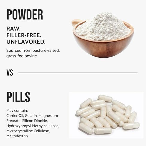 Bovine Collagen Peptides Powder Hydrolyzed Type I & III Protein, Grass-Fed Pasture-Raised Source, Unflavored Collagen Supplement Paleo-Friendly For Active Lifestyles & Wellness Non-GMO,1.16 lbs (525g) in Saudi Arabia