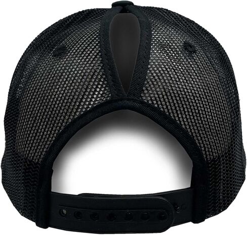 Harley-Davidson Women's Rhinestone Ponytail Curved Bill Mesh Trucker Hat – Black in Saudi Arabia
