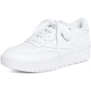 Reebok Women's Club C Double Revenge Sneaker, Grey 6/Grey 6/Vintage Chalk, 8.5 in Saudi Arabia