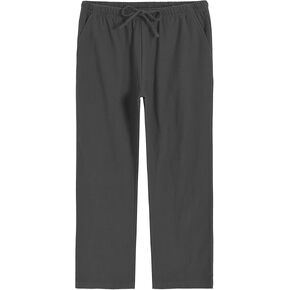Latuza Women's Petite Cotton Pajama Pants Solid Color Flannel Pj Lounge Pants in Saudi Arabia