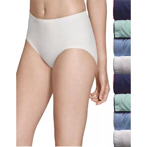 Fruit of the Loom Women's Signature Low Rise Briefs 8-pack Breathable Micro Mesh in Saudi Arabia