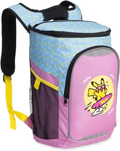 Pokemon Pokémon Center: Pikachu Pokémon Lazy Summer Pink & Blue Backpack Cooler in Saudi Arabia