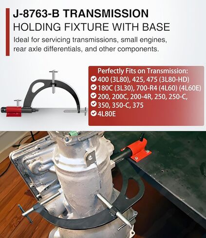 أداة تثبيت المحرك الصغير لناقل الحركة J-8763-B مع قاعدة لمزيل مثبت ختم الشفاه العالمي GM & T-0015 in Saudi Arabia