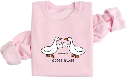 DIOMMELL Silly Goose Sweatshirt - Cute Goose Bump Crewneck in Saudi Arabia