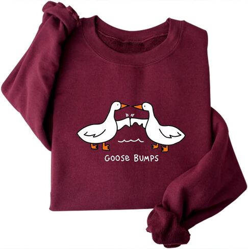 DIOMMELL Silly Goose Sweatshirt - Cute Goose Bump Crewneck in Saudi Arabia