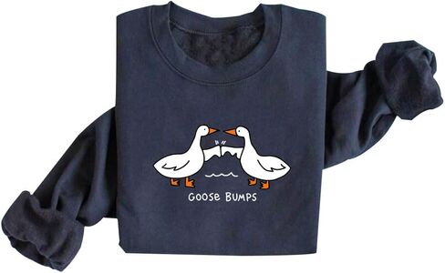 DIOMMELL Silly Goose Sweatshirt - Cute Goose Bump Crewneck in Saudi Arabia