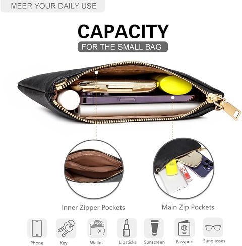Small Crossbody Bags for Women Trendy Clutch Purse PU Leather Shoulder Bags with Adjustable Strap in Saudi Arabia