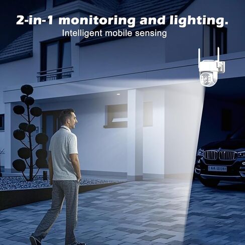 4MP Solar Security Camera, Outdoor Security Camera, 1 Camera kit Without Subscription, Outdoor Bird Camera, 360° pan and tilt, Automatic Tracking, Color Night Vision, 2.4G WiFi in Saudi Arabia