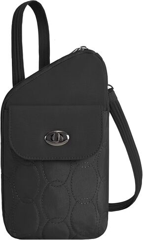 Travelon Anti-Theft Runways Slim Assymetric Crossbody in Saudi Arabia