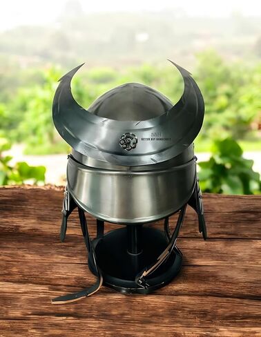 Medieval Samurai Helmet 18GA Knight Helmet Replica LARP Japanese Armor Helmet in Saudi Arabia
