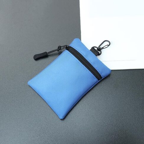 Mini Canvas Coin Purse Small Change Pouch Portable Change Purse with Zipper Coin Pouch Mini Bags for Women in Saudi Arabia