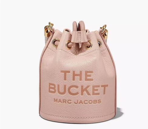 Marc Jacobs The Leather Micro Bucket Bag One Size (Rose) in Saudi Arabia