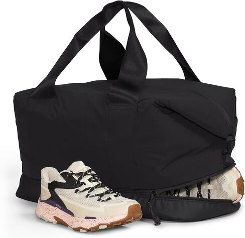 حقيبة دفل نسائية من THE NORTH FACE لعطلة نهاية الأسبوع، TNF Black-NPF، مقاس واحد in Kuwait