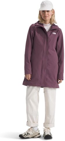 سترة نسائية من الصوف بغطاء رأس Shelbe Raschel من THE NORTH FACE (مقاس قياسي وحجم كبير)، أسود TNF، مقاس صغير in Kuwait
