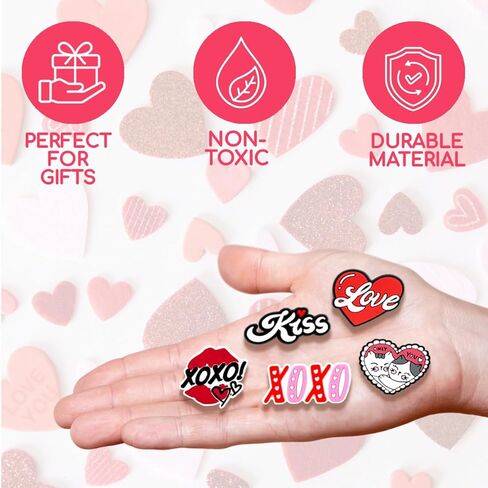 Holiday Shoe Charms Decorations for Shoes, Bracelets, Wristbands, Party Favors, Kids and Adults (20 pcs) in Saudi Arabia