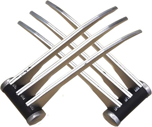 Foam Claws Pair, Wolverine Claws 2 PCS Set Props LARP Costume Cosplay (Silver) in Saudi Arabia