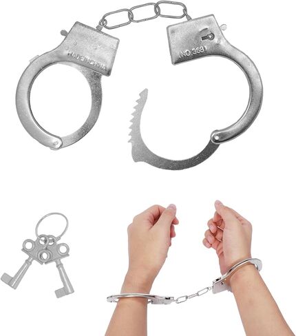 Police Costume Accessories Hat Policeman Badge Cop Handcuffs Swat Police Officer Theme Party Halloween Cosplay in Saudi Arabia