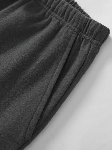 Latuza Women's Petite Cotton Pajama Pants Solid Color Flannel Pj Lounge Pants in Saudi Arabia