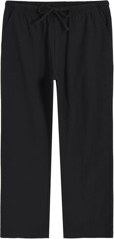 Latuza Women's Petite Cotton Pajama Pants Solid Color Flannel Pj Lounge Pants in Saudi Arabia