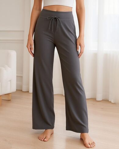 Women's Soft Pajama Pants, Wide Leg Comfy Casual Lounge Sleep Pants in Saudi Arabia