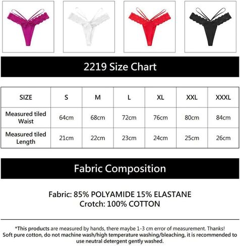 Womens Thong Underwear, Sexy Panties for Women, Lace Bikini No Show Ladies G String Thongs Breathable Comfortable in Saudi Arabia