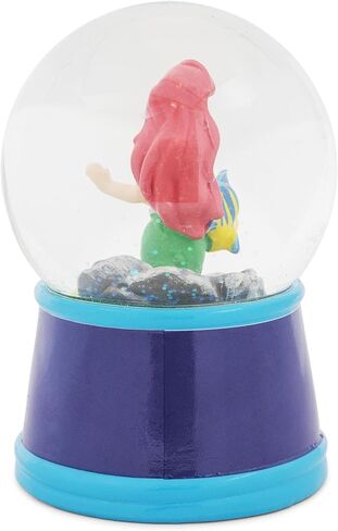 Disney The Little Mermaid Ariel and Flounder Light-Up Snow Globe with Swirling Glitter Display | 6 Inches Tall in Saudi Arabia