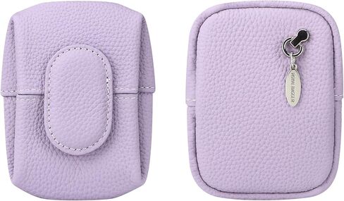Royal Bagger RFID Mini Genuine Cow Leather Coin Purse for Women - Small Wallet Pouch for Keys, Earphones & Essentials 5603 (Watermelon Red) in Saudi Arabia
