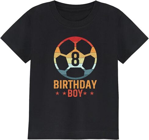 Birthday Boy Shirt 3rd 4th 5th 6th 7th 8th Boys Birthday Shirt Classic Crewneck Cotton Tees in Saudi Arabia