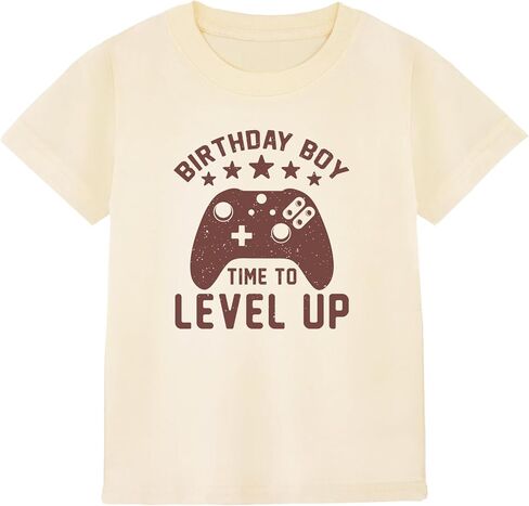 Birthday Boy Shirt 3rd 4th 5th 6th 7th 8th Boys Birthday Shirt Classic Crewneck Cotton Tees in Saudi Arabia