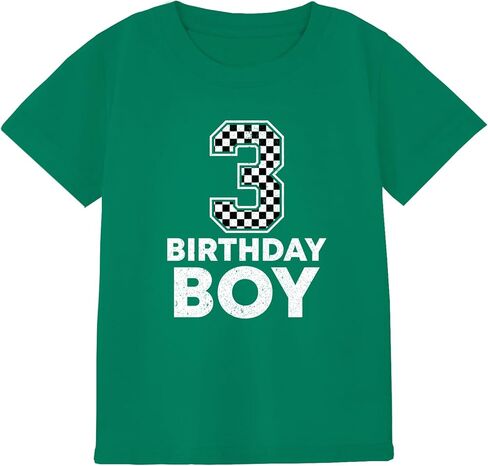 Birthday Boy Shirt 3rd 4th 5th 6th 7th 8th Boys Birthday Shirt Classic Crewneck Cotton Tees in Saudi Arabia