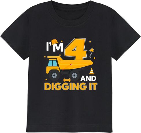 Birthday Boy Shirt 3rd 4th 5th 6th 7th 8th Boys Birthday Shirt Classic Crewneck Cotton Tees in Saudi Arabia