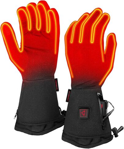 Gerbing Women’s 7V Heated Glove Liners – Rechargeable Heating Gloves – Three-Level Temperature Control Settings in Saudi Arabia