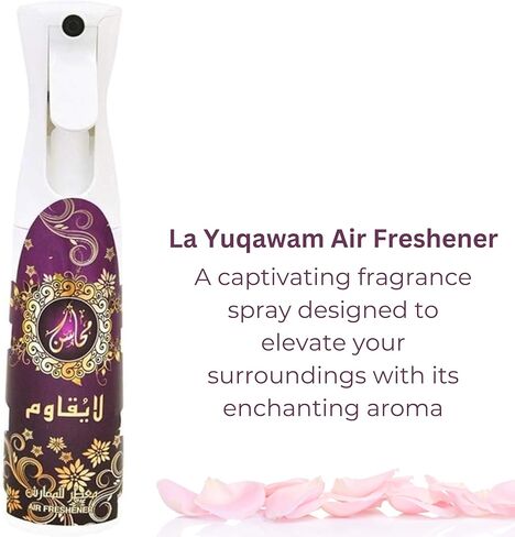 Khadlaj La Yuqawam Air Freshener, 10.8 Ounce / 320ml in Saudi Arabia