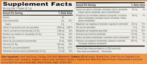 Alacer Raspberry Emergen C Box 30 Pack, 0.32 Oz in Saudi Arabia