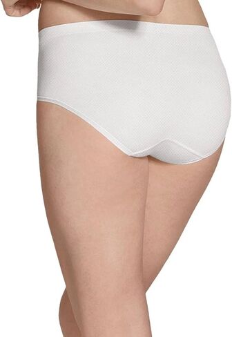 Fruit of the Loom Women's Signature Low Rise Briefs 8-pack Breathable Micro Mesh in Saudi Arabia