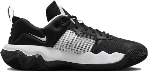 حذاء الجري Nike للرجال، أسود/أسود-أبيض-أبيض، 8 UK (9 US) in Kuwait