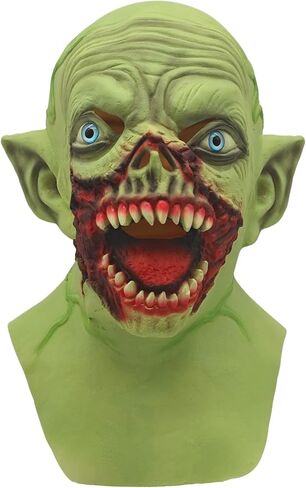 Scary Vampire Mask, Adults Horror Demon Monster Zombie Cosplay Head Mask for Halloween Party Props in Saudi Arabia
