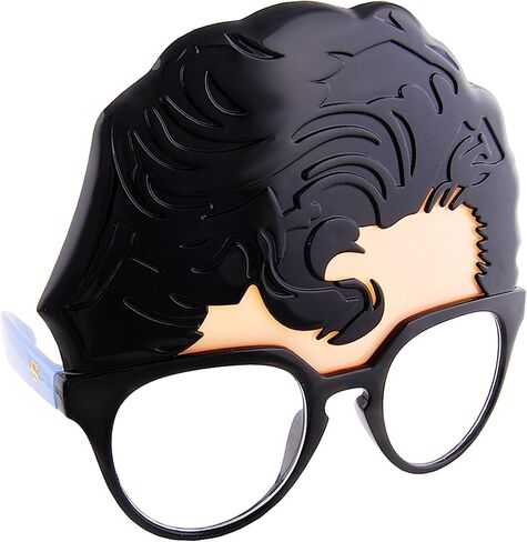 Sun-Staches DC Comics Batman Blue Mask Sunglasses | Costume Accessory Shades | UV400 | One Size Fits Most in Kuwait